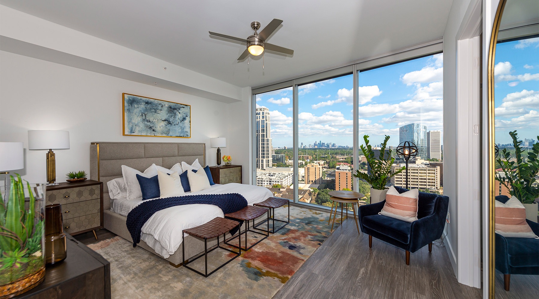 Generous bedroom offerings to fit every family bedroom with large window